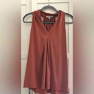 Salmon Racerback Blouse